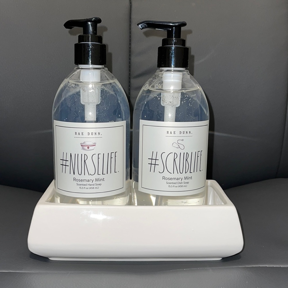 NWT - RAE DUNN Nurse Soap Bundle